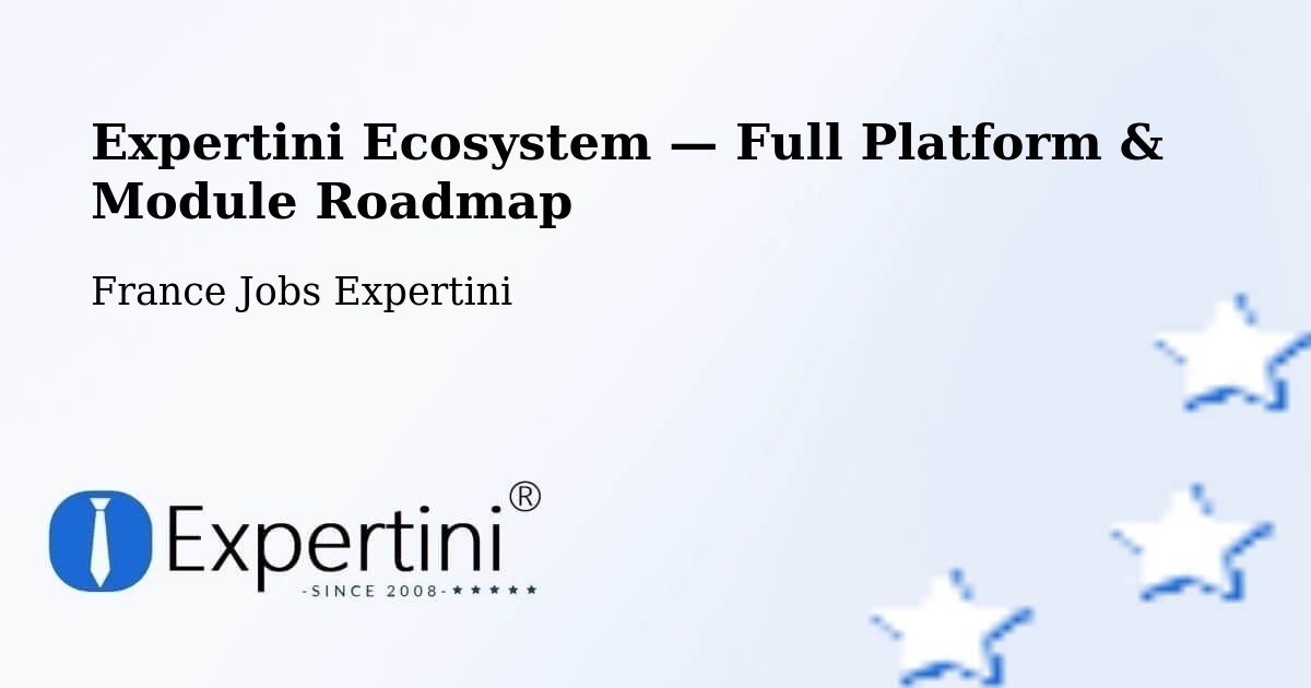 Expertini Ecosystem — Full Platform & Module Roadmap – Pas De Calais